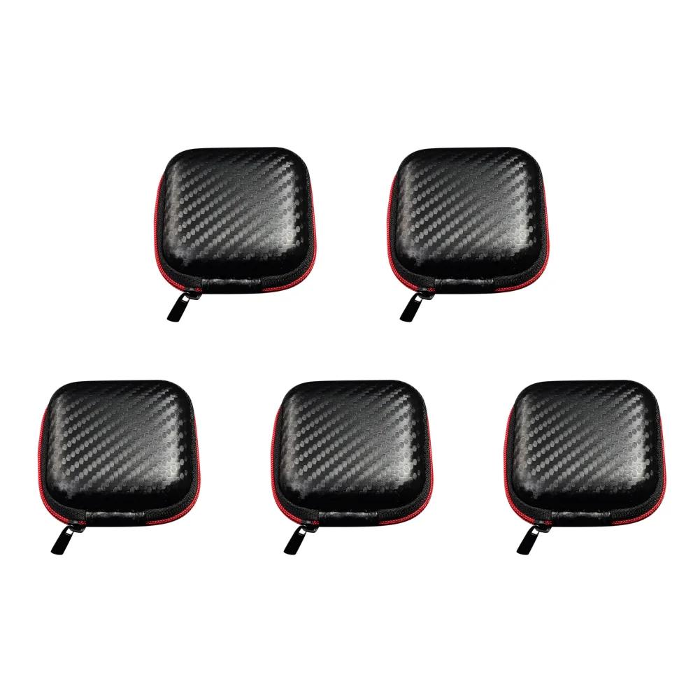Wired Earphone Box EVA Earphone Charging Cable Storage Case Anti-Pressure Wear-resistant Anti-fall Headset Data Cable Holder