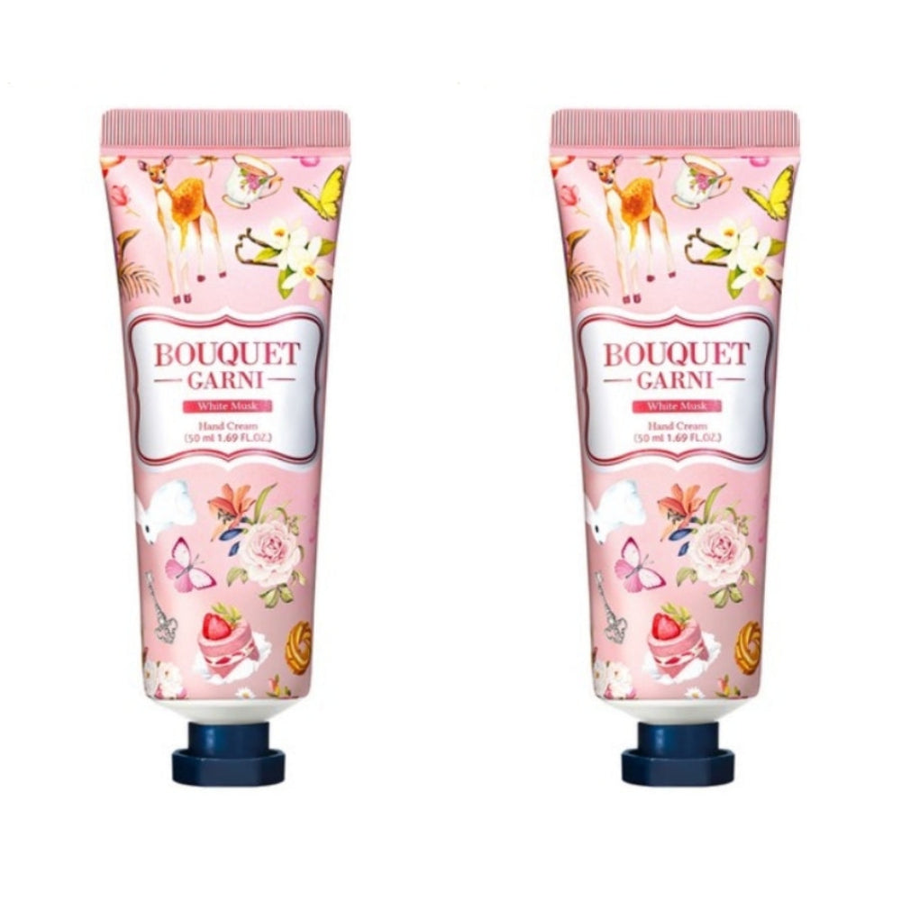 Bouquet Garni White Musk Hand Cream 50ml*2Pcs/4Pcs