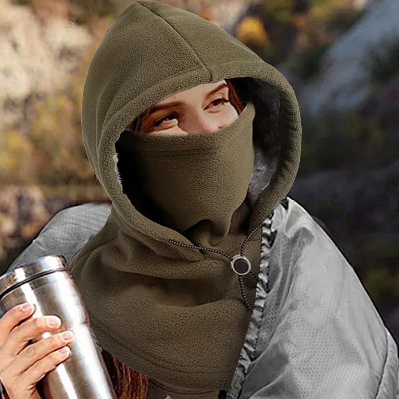 Cycling Cold Protection Face Cover Neck Gaiter Cold Weather With Hats Winter Scarf Men Ski Winter Neck Warmer Face Cover Stylish