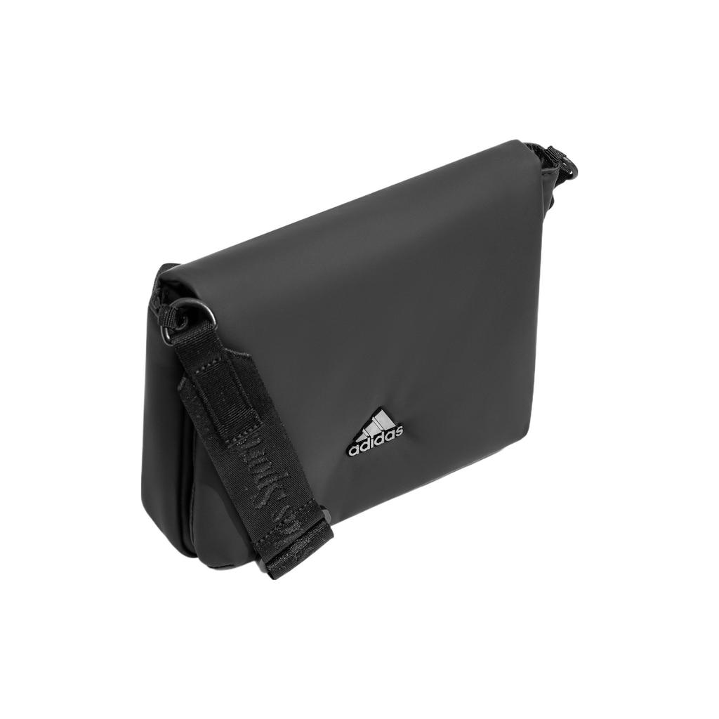 New Adidas Polyurethane Messenger Bag Crossbody Bag Shoulder Bag Unisex Black IX7970