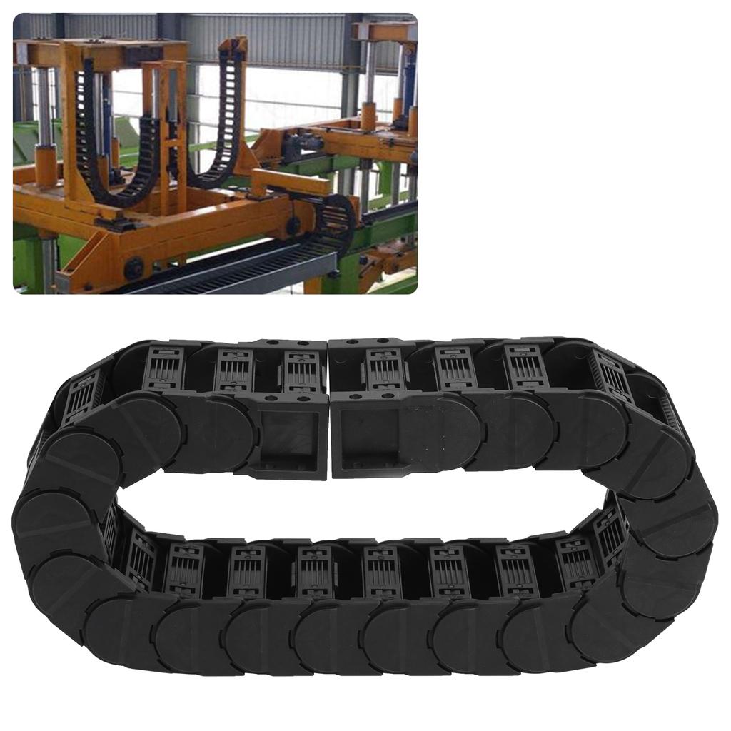 Cable Drag Chain Low Noise Series   Towline Nylon Removable Assembly 0.7 Meter