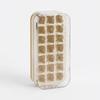Space Saving Ice Cube Tray Silicone Pressure Ice Mold Homemade Ice Cube Maker  Household Use