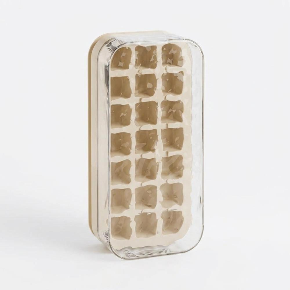 Silicone Ice Cube Tray Space Saving Ice Cube Maker Portable Ice Storage Box  Kitchen Accessories