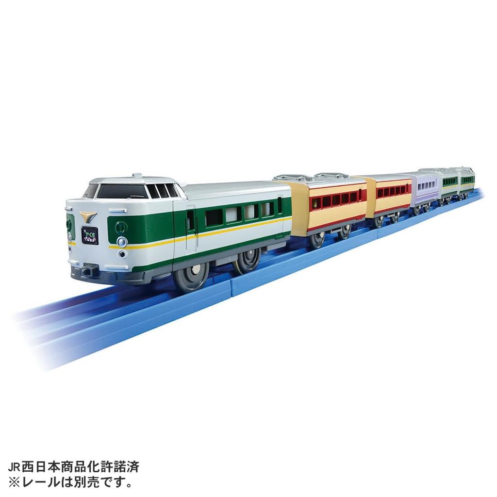 TAKARA TOMY Plarail Goodbye 381 Series Limited Express Yakumo Color Formation Train Vlak Hračka Věk (Smíšená specifikace) 3+