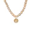 Baroque Freshwater Pearl Heart Butterfly Choker – Elegant Fashion Jewelry