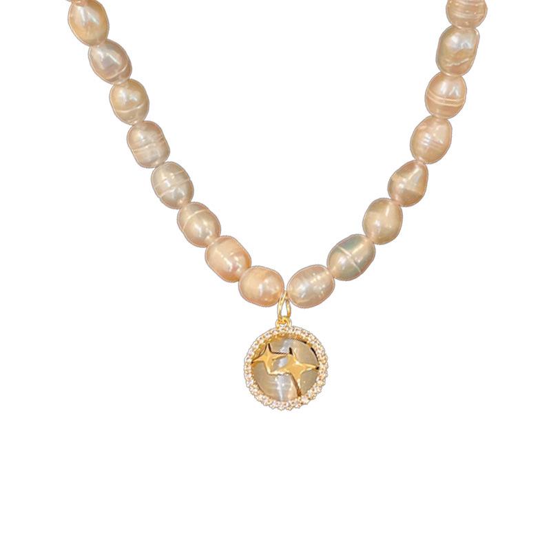 Baroque Freshwater Pearl Heart Butterfly Choker – Elegant Fashion Jewelry