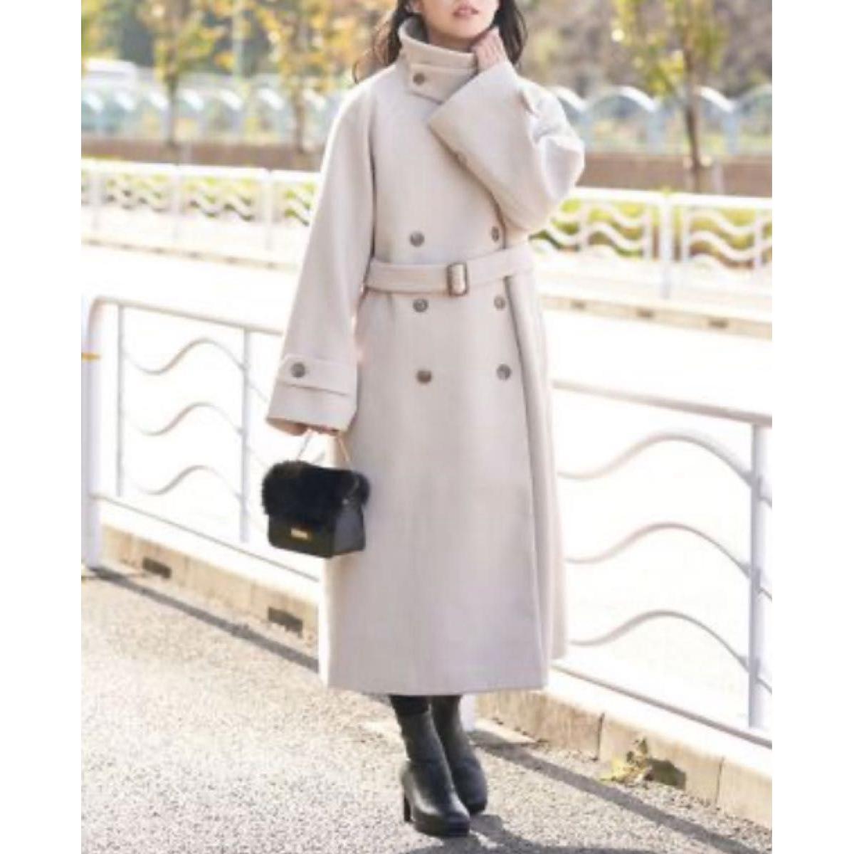 earth musicecology spring long coat