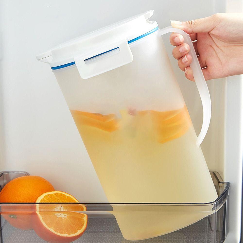 2L Cold Water Pot High Temperature Juice Bucket Creative Cold Water Kettle For Outdoor Camping