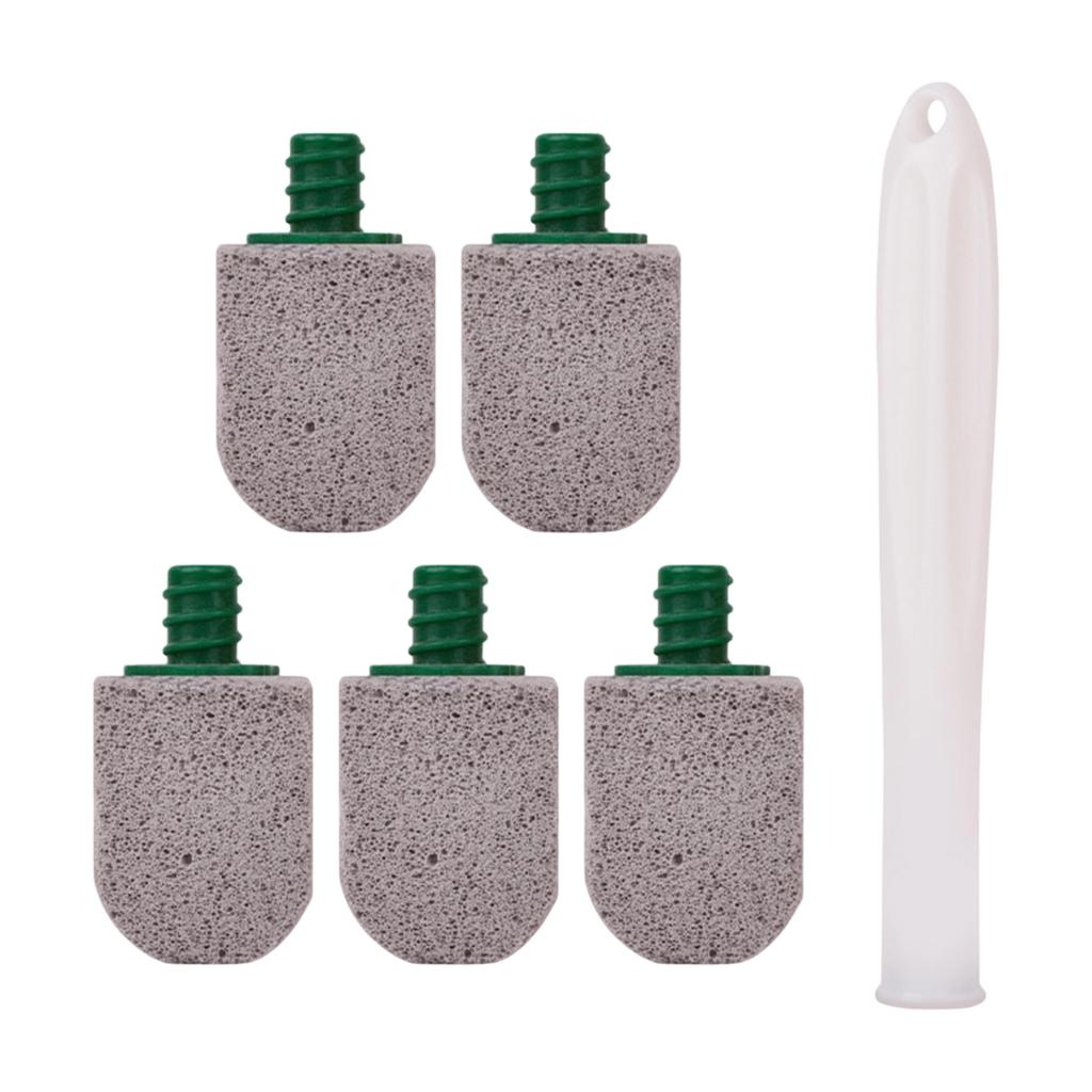 Made Of Pumice, It Powerfully Hard Water Scale And Is Suitable For Cleaning Toilets, Bathtubs, Grills, Swimming Pools, Sinks, And More.