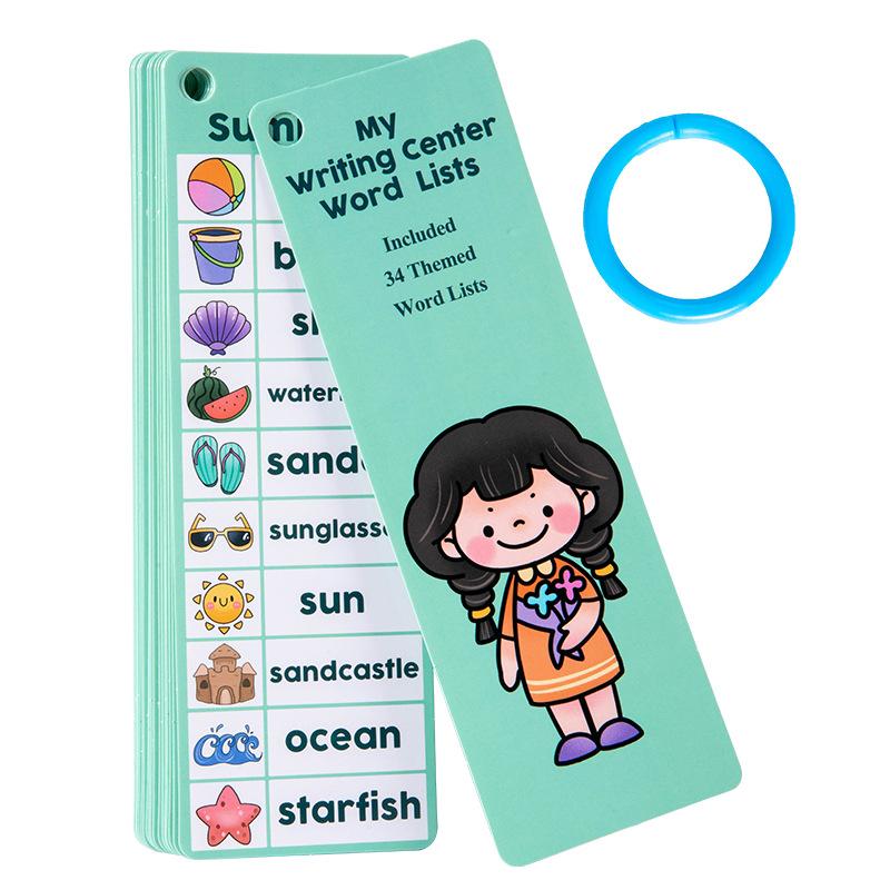 

English words high frequency words cognitive cards flash cards English early education teaching aids learning cards training aids