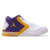 Air Jordan Big Fund Lakers Unisexové tenisky Bílá Univerzitní-zlatá Soudní-fialová BV6273-105