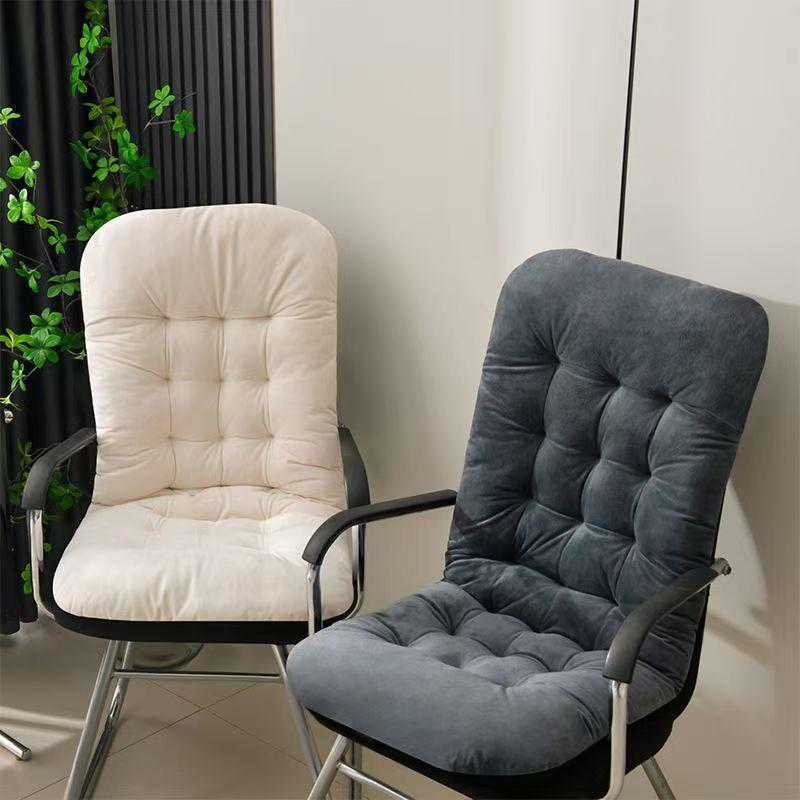 Super Soft Plush Bench & Seat Cushion - Thickened Autumn/Winter Back Support for Office, Lounge, and Rocking Chair