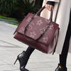 Tote Bag 2025 New Soft Leather Handbag Fashion Embossed Shoulder Bag Daily Commute Large Capacity Tote Bag