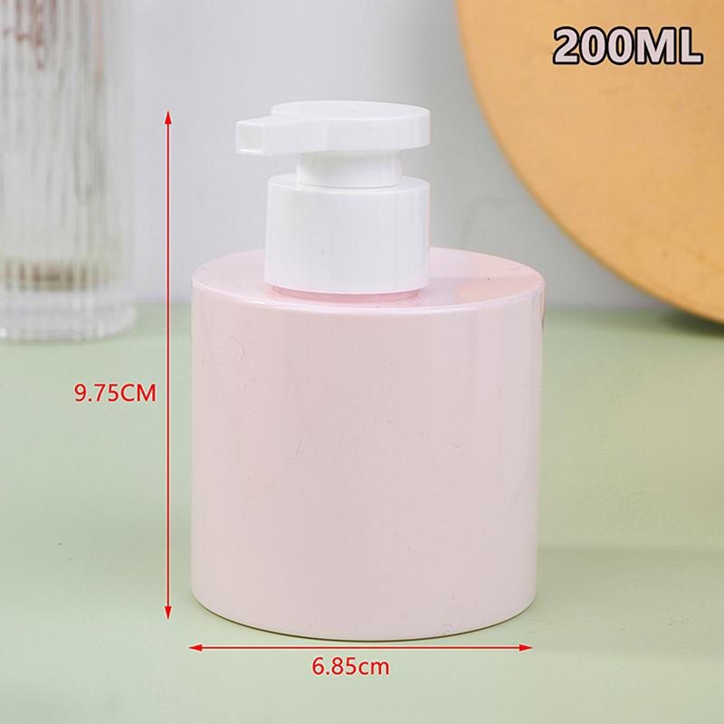 

200/300ML Press Pump Bottle Liquid Lotion Dispenser Plastic Refillable Bottles Empty For Travel Shower Gel Soap Container