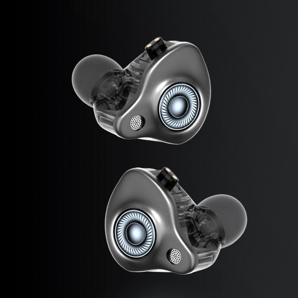 HiFi Stereo Pluggable Wired Earphone with Mic Wired Headset in Ear Earphones  Running