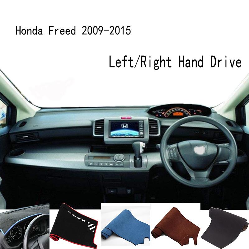 For 2009-2015 Honda Freed GB3 GB4 GP3 Dashmat Anti-Slip Dash Mat Dashboard Cover Instrument Panel Sunscreen Pad