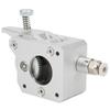 Dual Drive Gear Extruder Full Metal Body 1.75mm Consumable for 3D Printer (Silver) Main droite