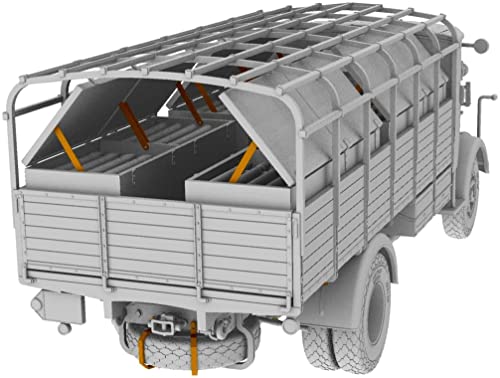 IBG 1/72 Scale Italian Army Lancia 3Ro Self-Propelled Anti-Aircraft Gun Ammunition Truck Plastic Model Kit PB72097