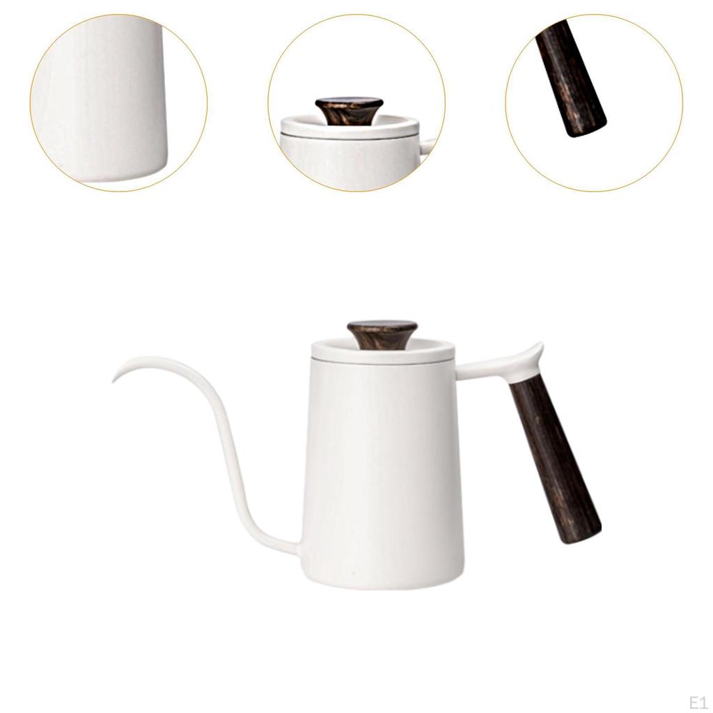 Coffee Kettle Gooseneck Stainless Steel Maker Spout Pot Teakettle for