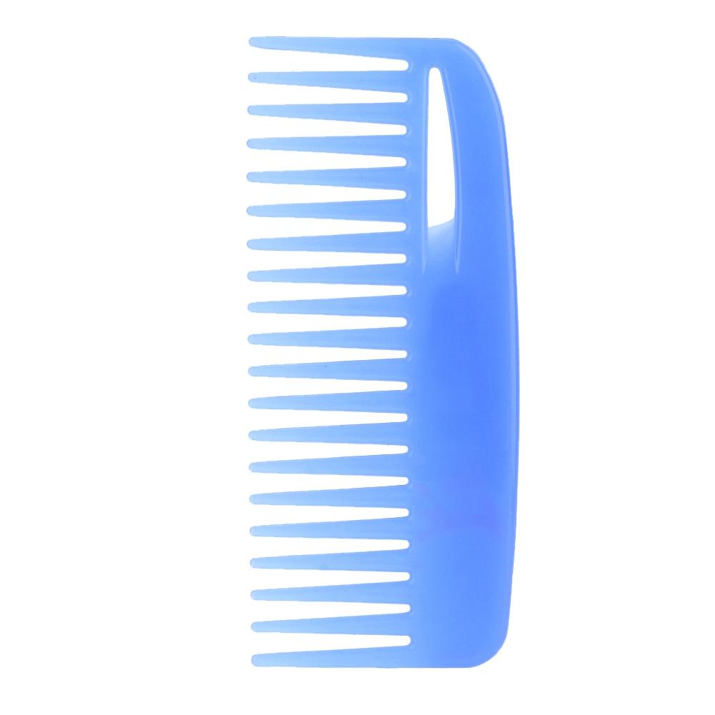 Colorful Large Wide Tooth Hair Styling Comb Anti Static Hairdressing Comb Hairstyle Tool Black