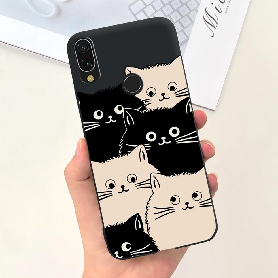 For Xiaomi Redmi Note 7 Case Note7 Pro Luxury Flower Marle Funda Soft Silicone Phone Cases For Redmi Note7 Redmi 7 Back Cover