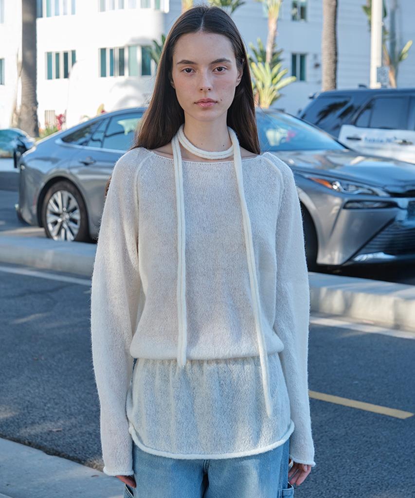 Sseomweeobeoteo Bona Alpaca Knit - Ivory