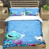 Moda Cartone Animato Carino G-Gabby Case delle Bambole Stampa Set Biancheria da Letto Copripiumino Piumone Letto Giovani Bambini Ragazza Ragazzi Regalo Lusso