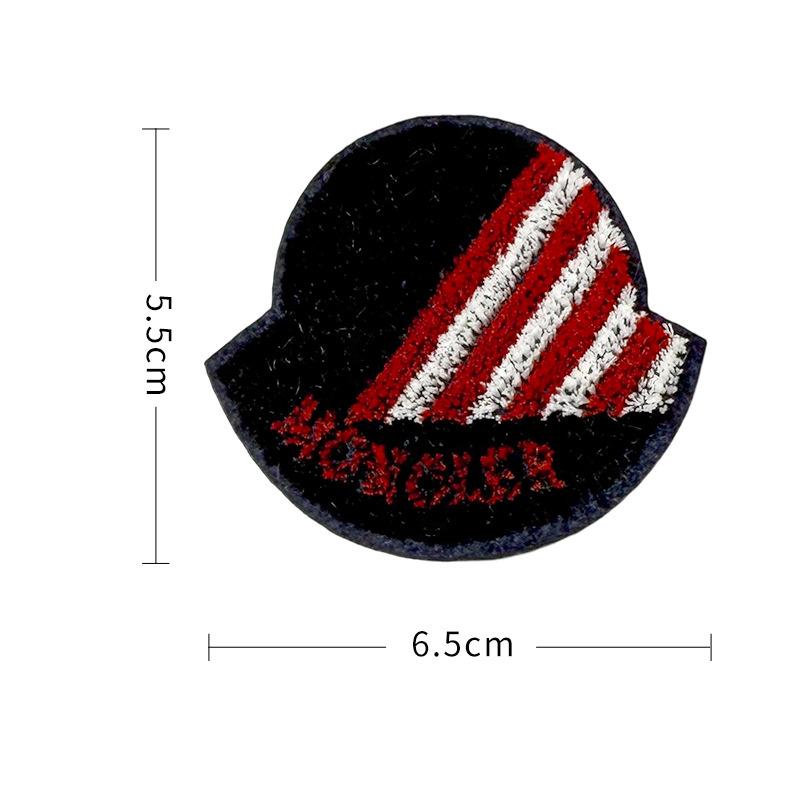 Wykwintny naszywka haftowana - Tarcza Szczoteczka do zębów: Samoprzylepna, ozdobna osłonka na naklejkę, bez szycia