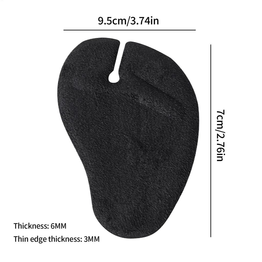 Forefoot Pads for Women,Gel Sandal Cushion Inserts Washable Clear Anti-Slip Thong Sandal Insoles for Outdoor Beach Slippers