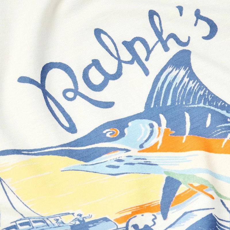 Polo Ralph Lauren Classic Fit Bamboo Stripe Knit Pattern Printed Short Sleeve T-Shirt Men Tops 710975421-001