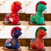 Chinese Style Year Of The Horse Plush Toy Animal Figurine Gift For Festive Decor