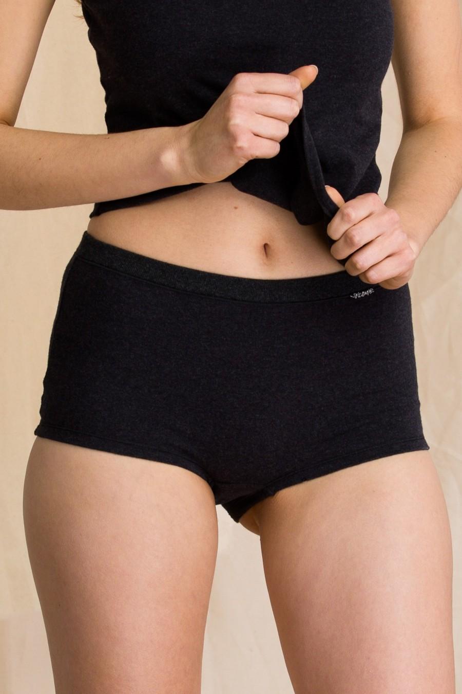 

Термошортики Key (66767) 5(XL) прозорий колір чорний