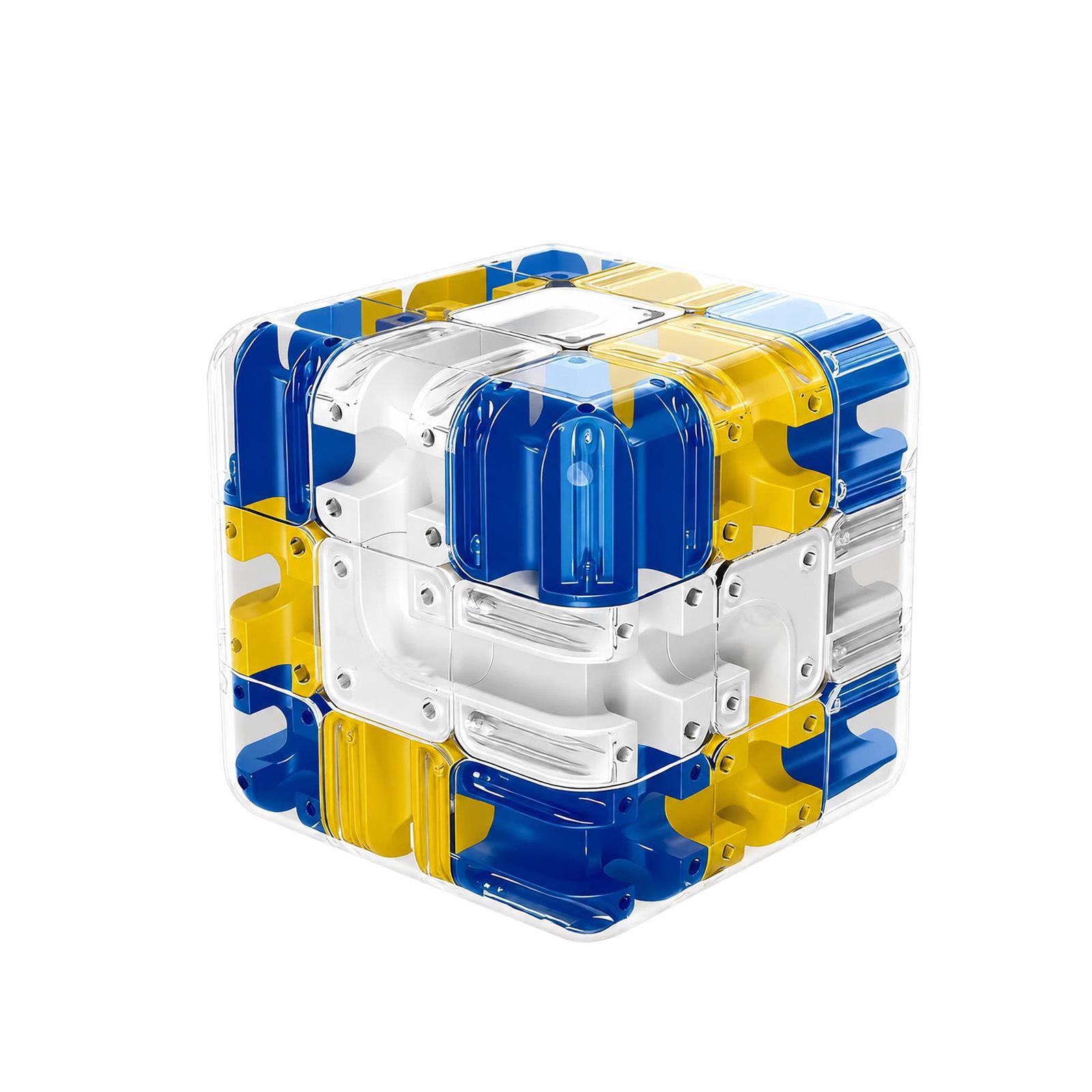 DOWMOO 3D Magic Cube Maze: Interactive Logic Puzzle for Spatial Awareness