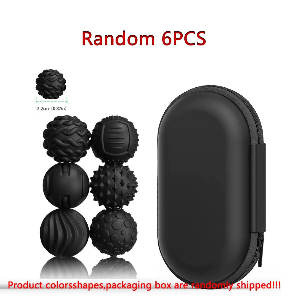 Silicone Magnetic Sensory Balls Fidget Toy Worry Autism Calming Fidgeting Kid Adults Anxiety Relief Stress Round Compression Bouncy Durable Elastic