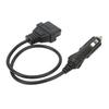 OBD2 Male To Cigarette Lighter Cable Emergency Power Memory Saver Diagnostic Adapter Cable