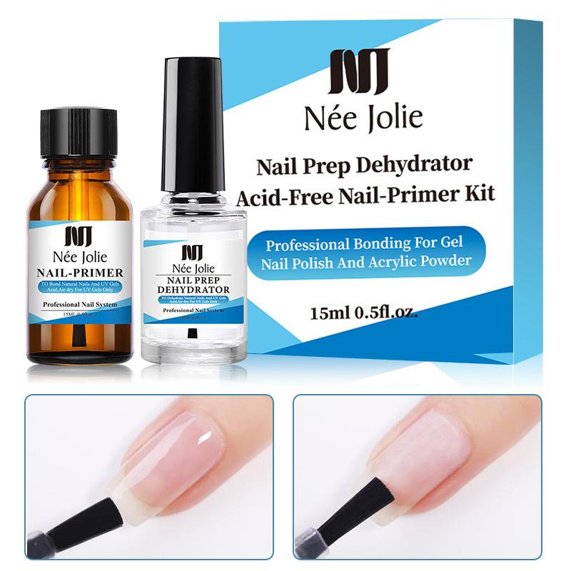 Nail Balance Liquid Trockenmittel Set, Nagellackkleber, Nail Art Basic Bond