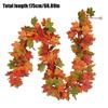 175cm Autumn Artificial Maple Leaves Vine Wall Hanging Garland Decoration Home Garden Thanksgiving Christmas Party Supplies