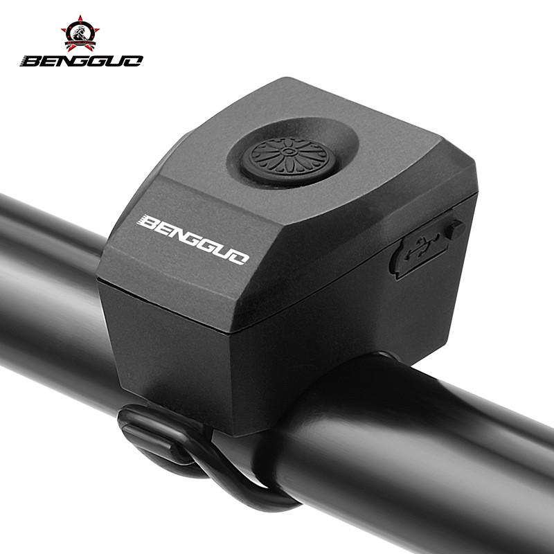 Bicycle Horn Tpc Rechargeable With Electronic Bell For Mountain And Road Bikes