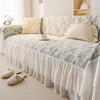 Universal in all seasons, high-end sense, one-piece sofa cover, full cover, anti-cat scratch and simple 2025 new sofa towel skirt