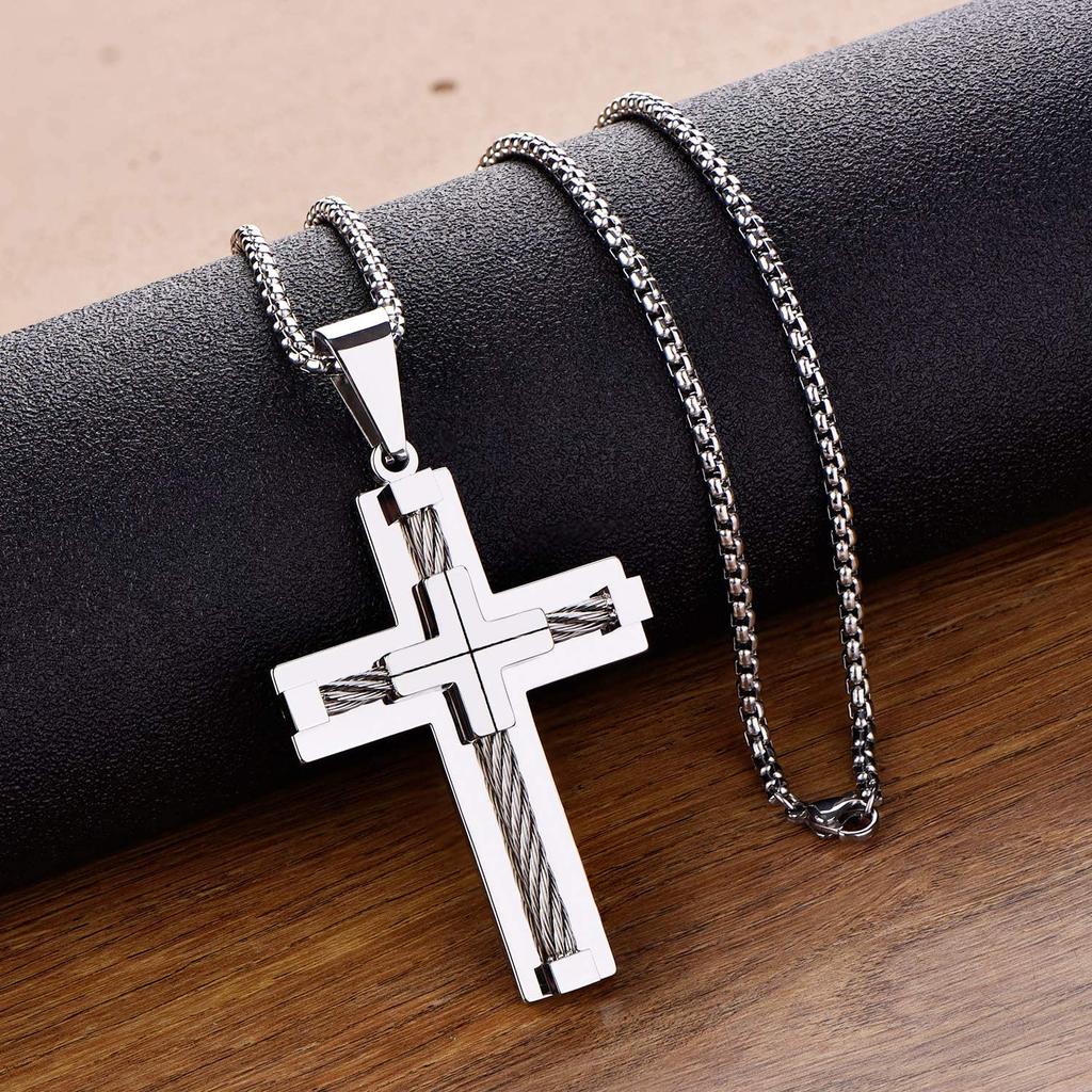Large Jesus Christ Pendant Jewelry 