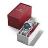 VICTORINOX Quartz Blue Stainless Steel 200m Water Shock Interchangeable Swiss Inox I.N.O.X. Men's Watch, 41mm, Dial, Bracelet, Analog, Resistant,