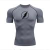 Jogging Quick-drying Breathable Top Summer Men's Running Compression T-shirt Short-sleeved T-shirt Gym Fitness Shirt