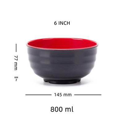 ZISIZ Melamine Noodle Bowl