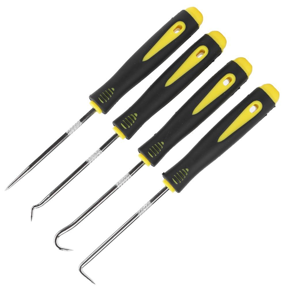 8PCS Comfort Grip Oil Seal Pick Hooks Set Anti-Slip Shaft O-Ring Seal Gasket Puller  Car Repair