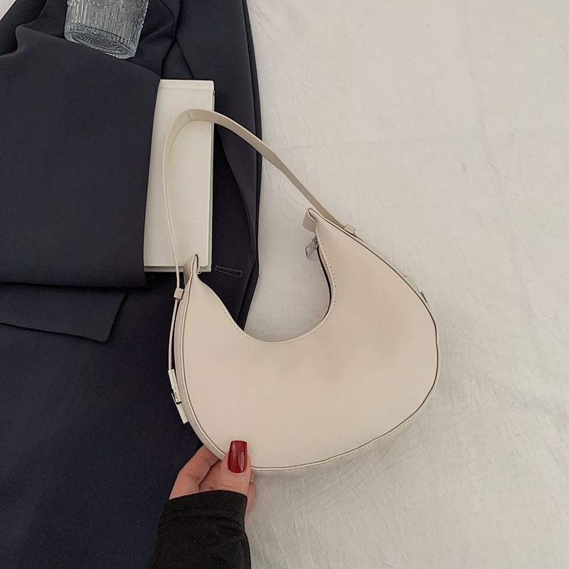 

Французская сумка женская весна-лето 2025 года универсальная высококачественная текстурированная модная сумка через плечо сумка подмышкой белый