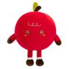 Pomegranate Plush Redskinned Toy Smiling Fruitshaped Stuffed Doll Gift Girls