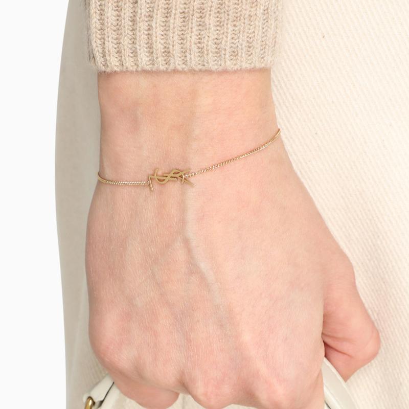 Saint Laurent Charm Personality Bracelet Women Bracelet Gold 635533Y1500-8030
