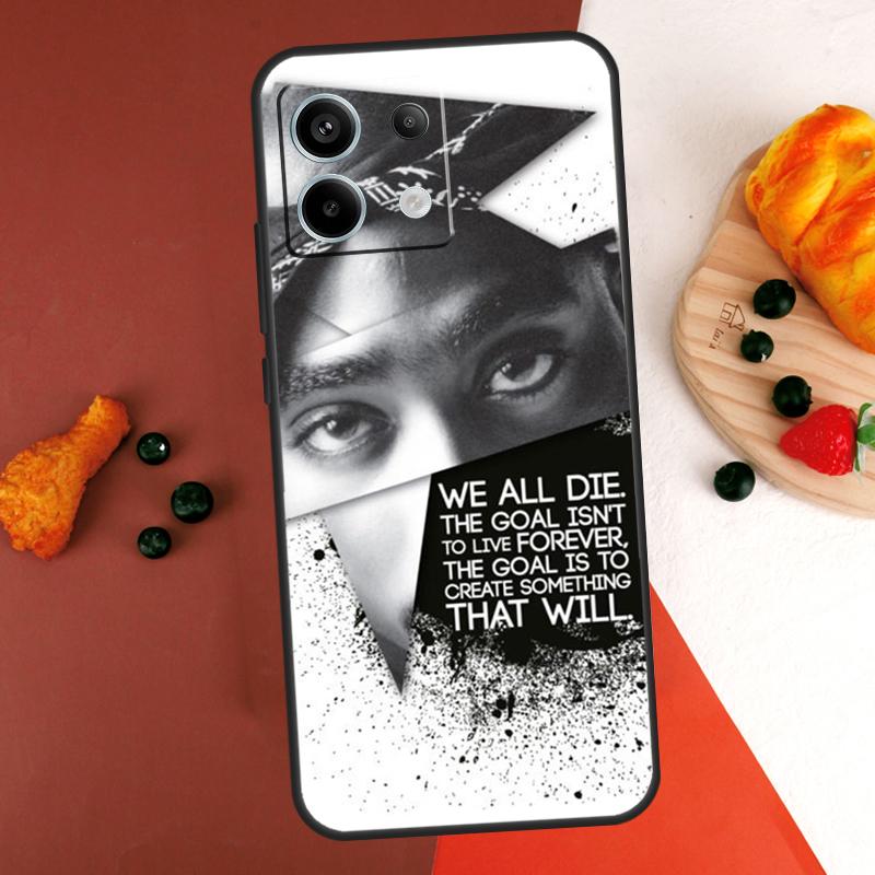 Tupac 2pac Shakur Case For Xiaomi Redmi Note 14 9 10 11 12 13 Pro 9S 10S 11S 12S Redmi 13C 10C 12C 14C Coque