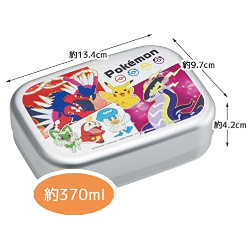 Skater Lunch Box Pokemon 23N 370ml hliníkové teplé úložiště Kompatibilní pro děti Vyrobeno v Japonsku ALB5NV-A