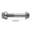Suspension Control Arm Bushing Mounting Fasteners, 40178AX06C Metal Bolts with Six-Sided Heads and Nuts for Suspension Maintenance